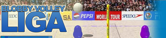 Blobby Volley Liga Banner